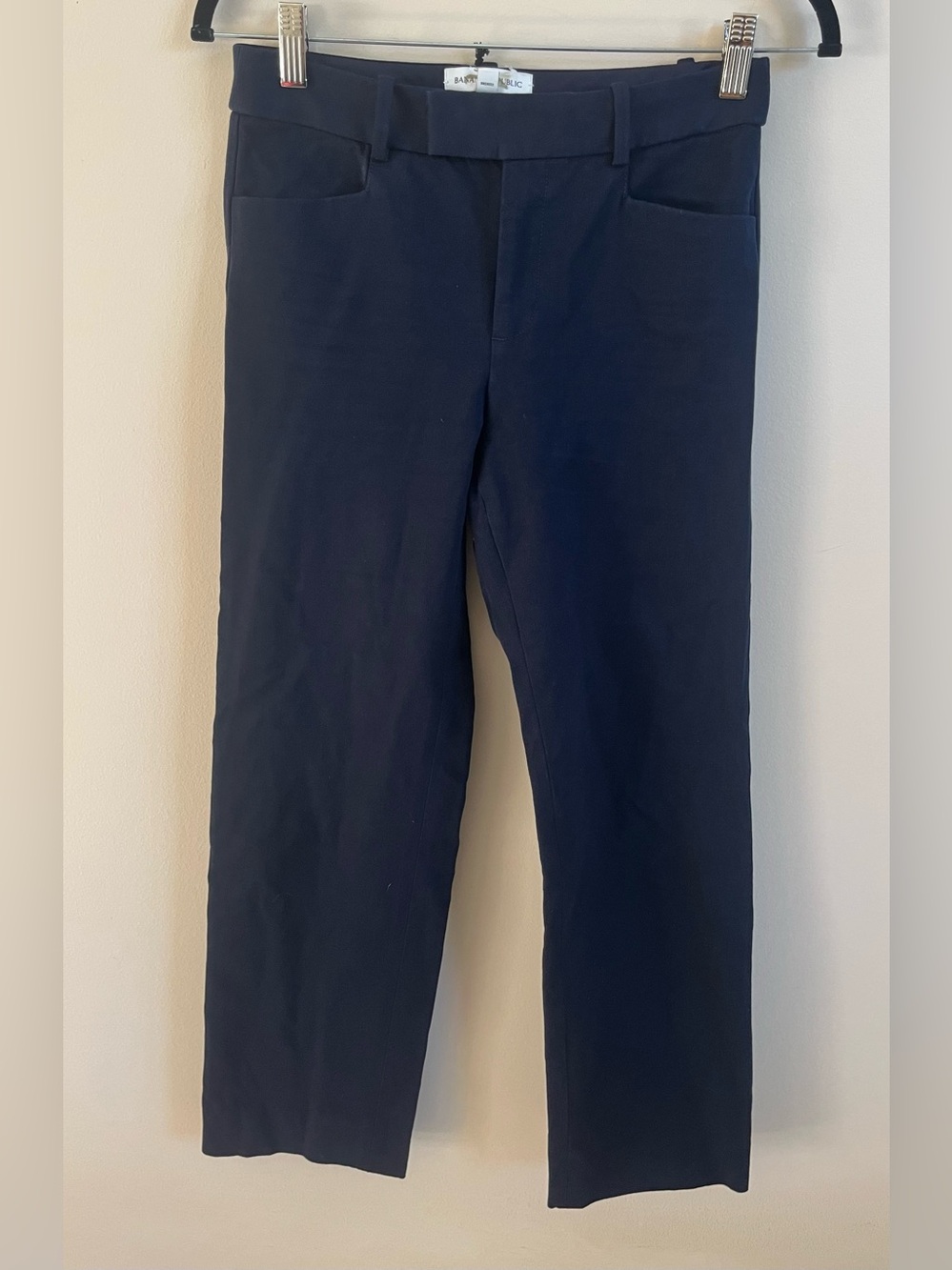 NWT-Banana Republic Navy Trouser, Size 2 Petite